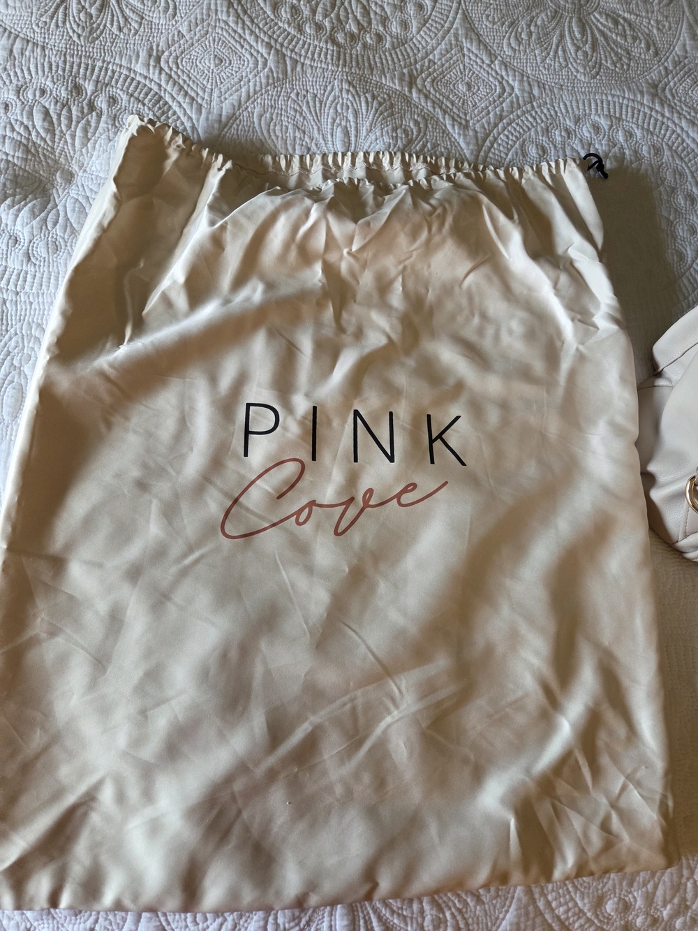 PINK COVE BACKPACK/CROSSBODY BAG + 2 ADDITIONAL STRAPS. DUST BAG INCLUDED - Picture 13 of 14